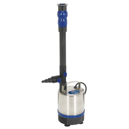 Sealey 3000L/hr Stainless Steel Submersible Pond Pump WPP3000S
