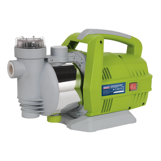 Sealey 55L/min Stainless Steel Surface Mounting Water Pump 230V WPS062S