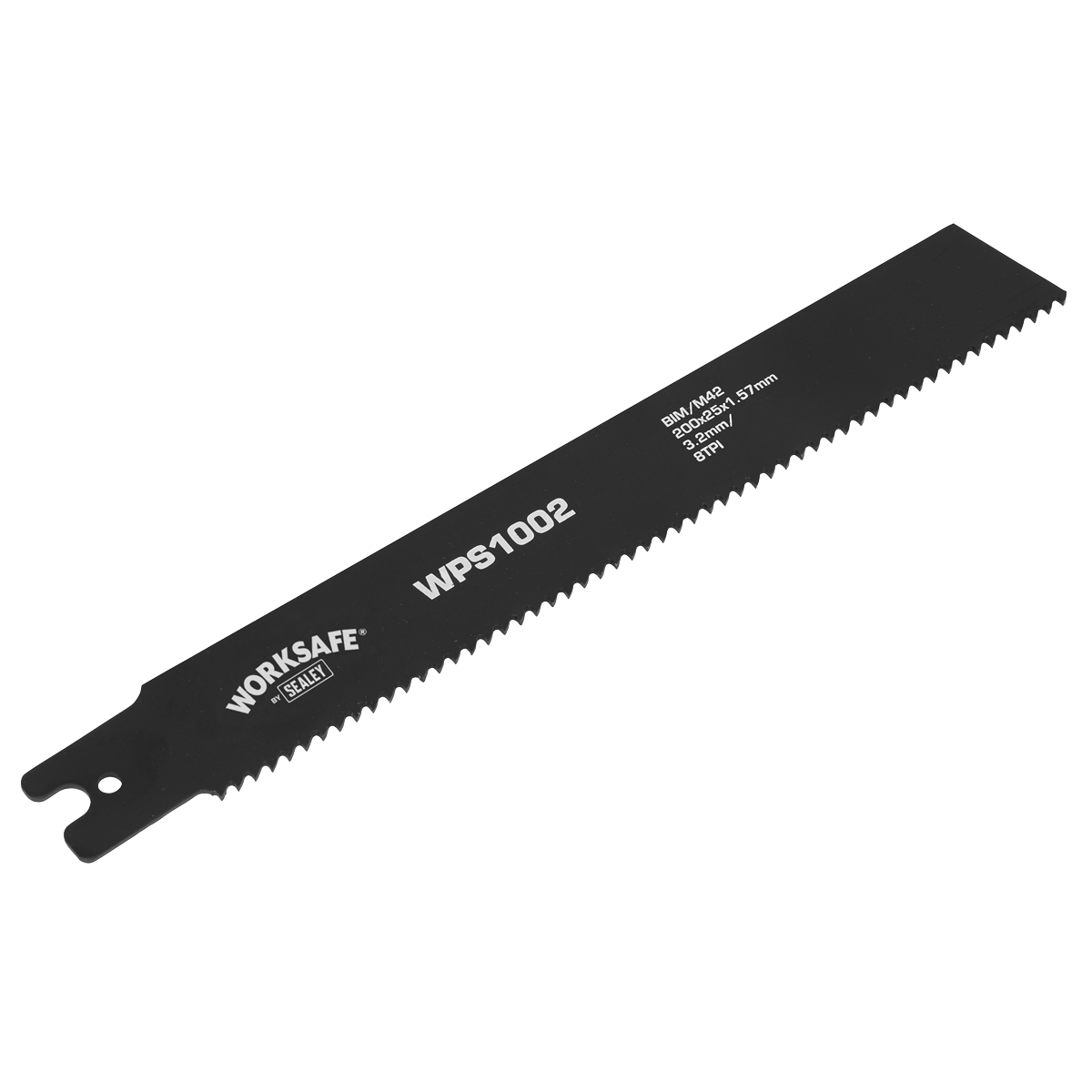 Sealey 200 x 25 x 1.7mm 8tpi Pipe Saw Blade - Pack of 5 WPS1002