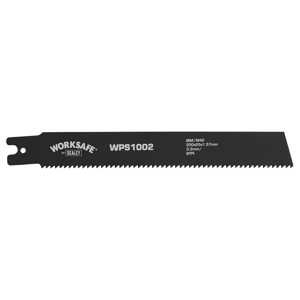 Sealey 200 x 25 x 1.7mm 8tpi Pipe Saw Blade - Pack of 5 WPS1002