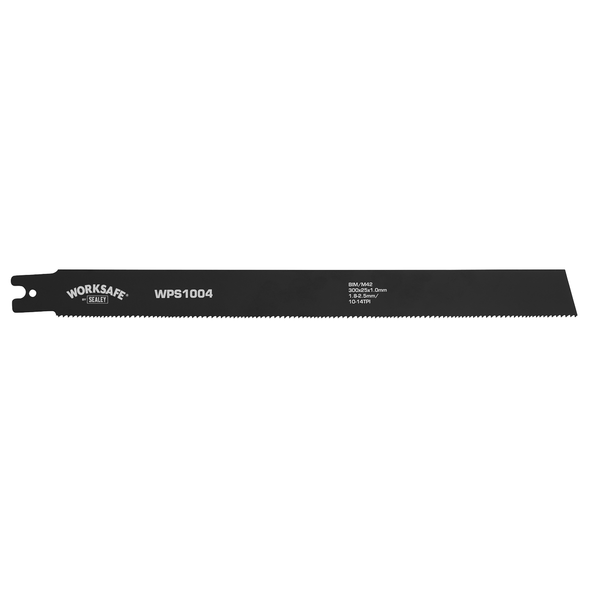 Sealey 300 x 25 x 1mm 10-14tpi Pipe Saw Blade - Pack of 5 WPS1004