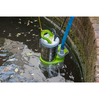 Sealey 225L/min Automatic Stainless Submersible Dirty Water Pump WPS225P