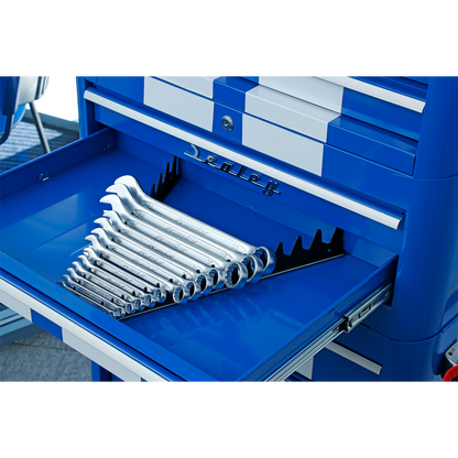 Sealey 2pc Sharks Teeth Spanner Rack - Capacity 20 Spanners WR01