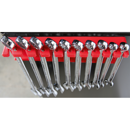 Sealey 10 Spanner Capacity Magnetic Spanner Rack WR06
