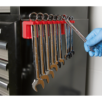 Sealey 10 Spanner Capacity Magnetic Spanner Rack WR06