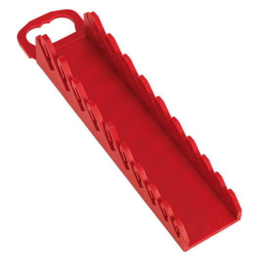 Sealey TPR Stubby Spanner Rack - Capacity 10 Spanners WR10