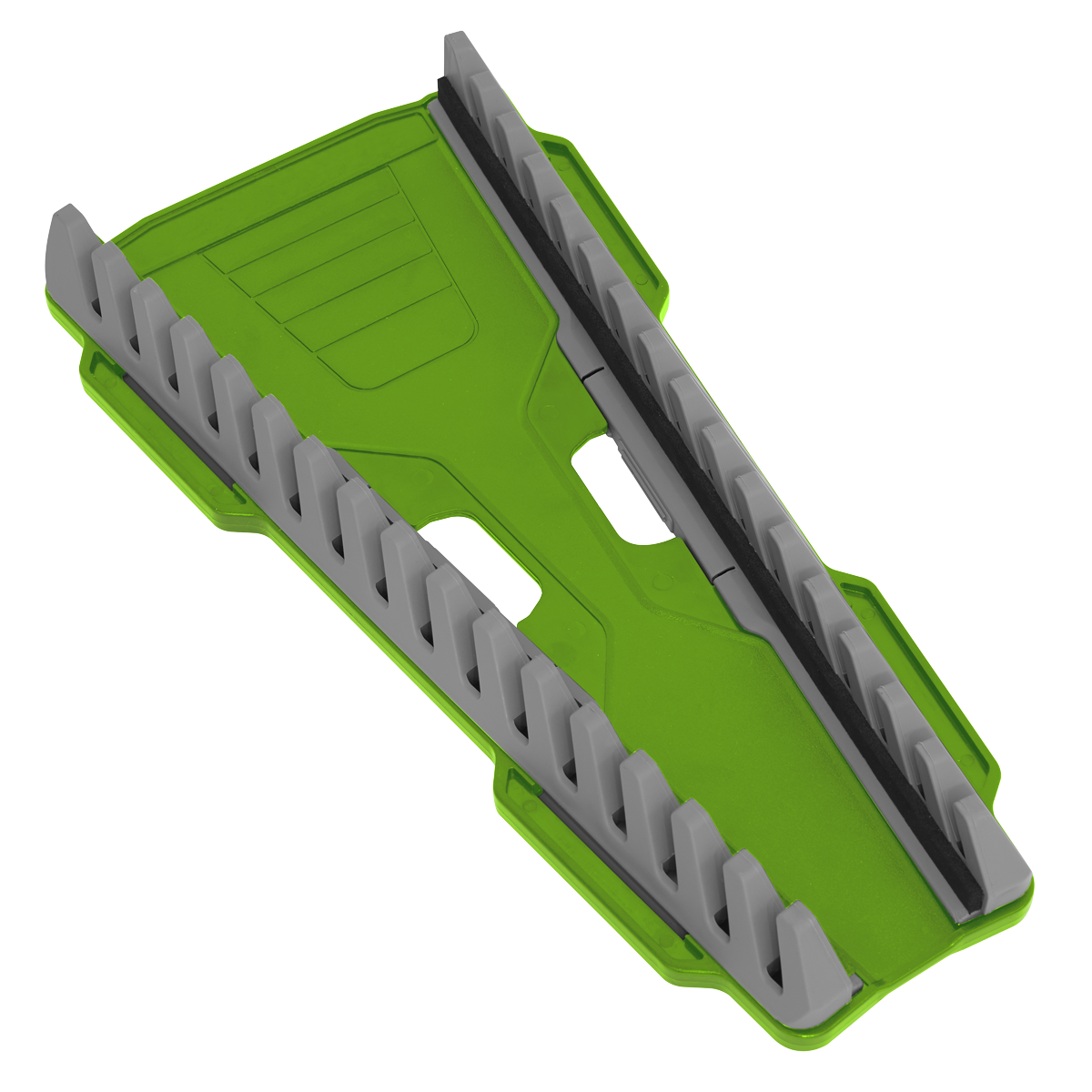 Sealey 16pc Reversible Spanner Rack - Hi-Vis Green WR11HV