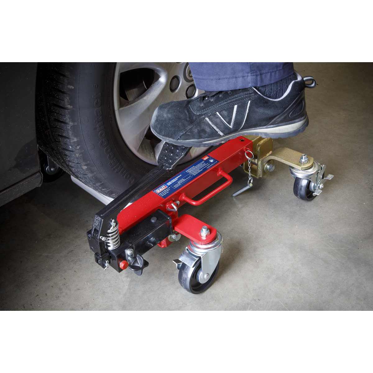 Sealey 680kg Hydraulic Wheel Skate WS680