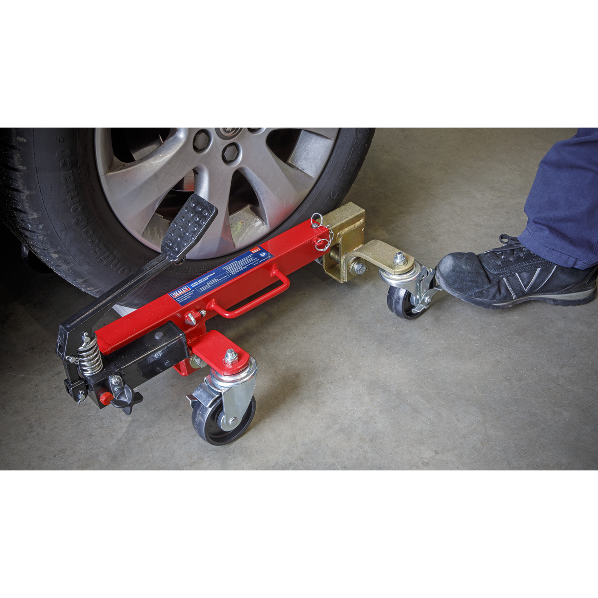 Sealey 680kg Hydraulic Wheel Skate WS680