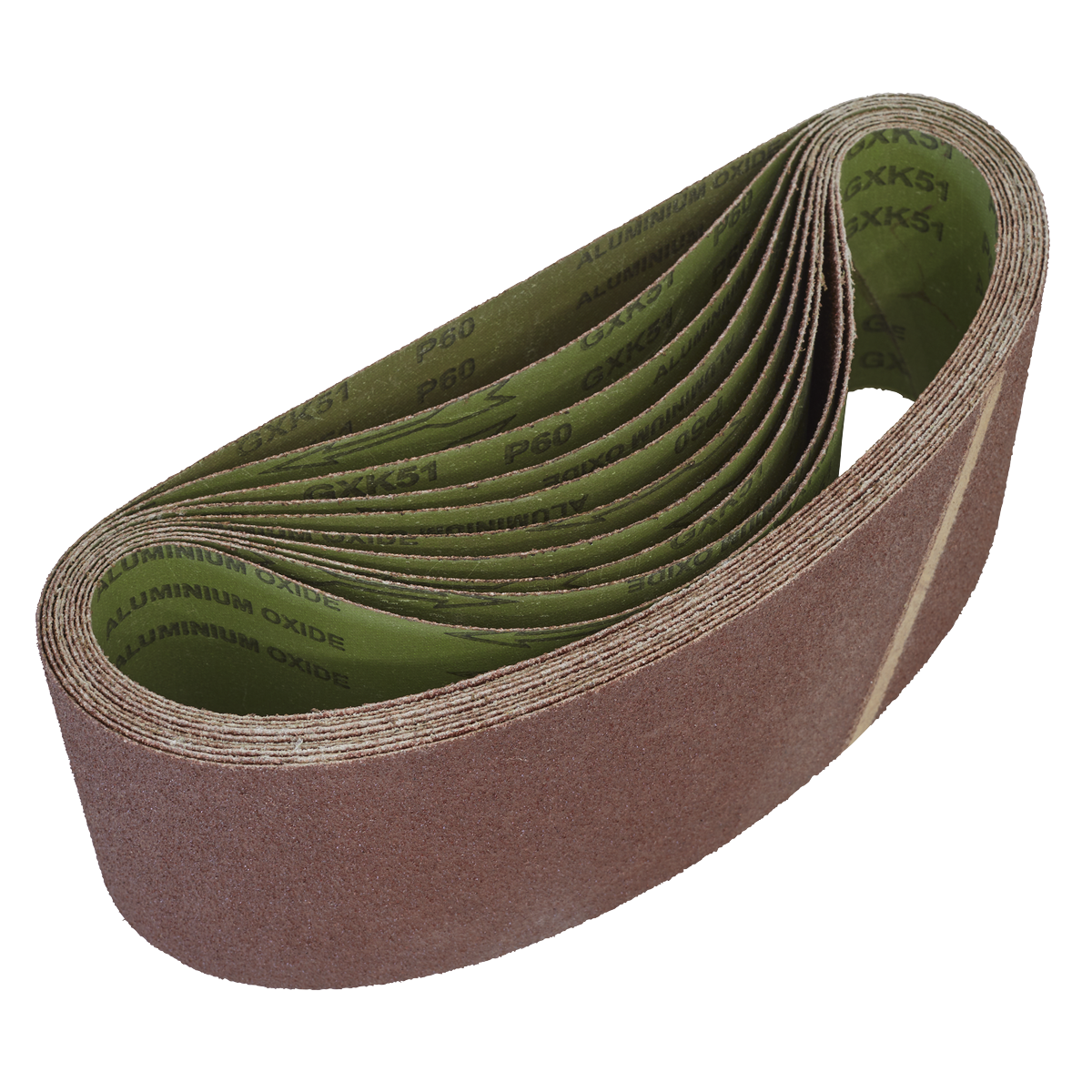 Sealey 100 x 610mm Sanding Belt 60Grit - Pack of 10 WSB6160