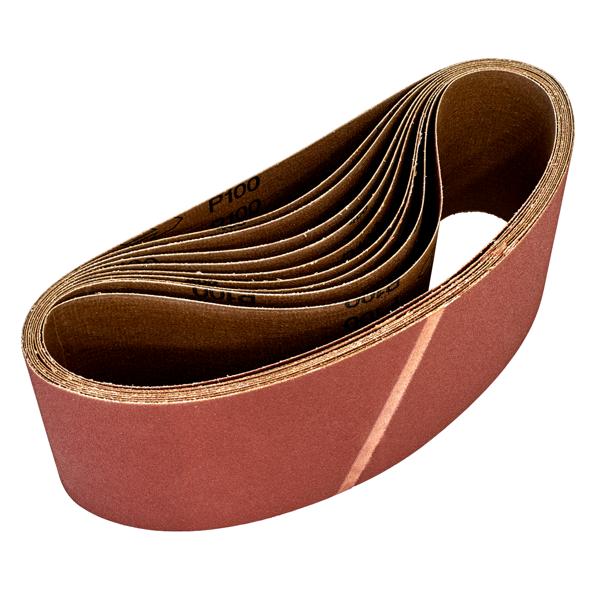 Sealey 100 x 620mm Sanding Belt 100Grit - Pack of 10 WSB62100