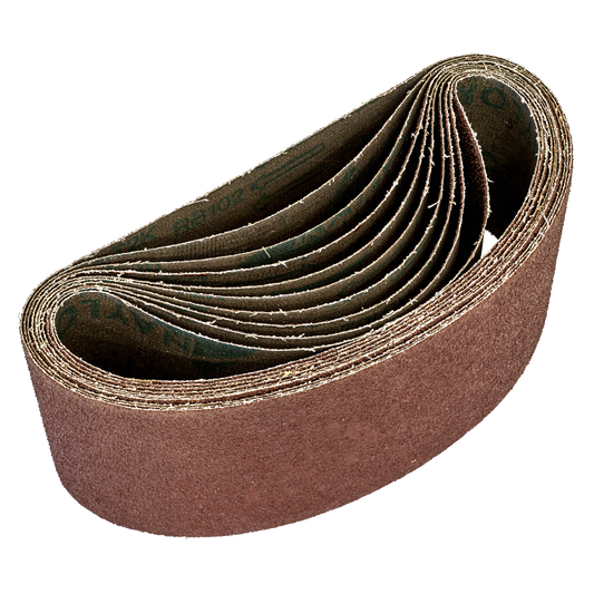 Sealey 100 x 620mm Sanding Belt 36Grit - Pack of 5 WSB62365