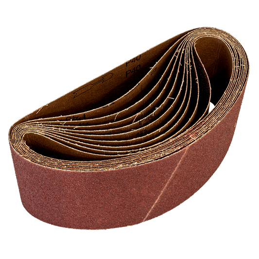Sealey 100 x 620mm Sanding Belt 40Grit - Pack of 10 WSB6240