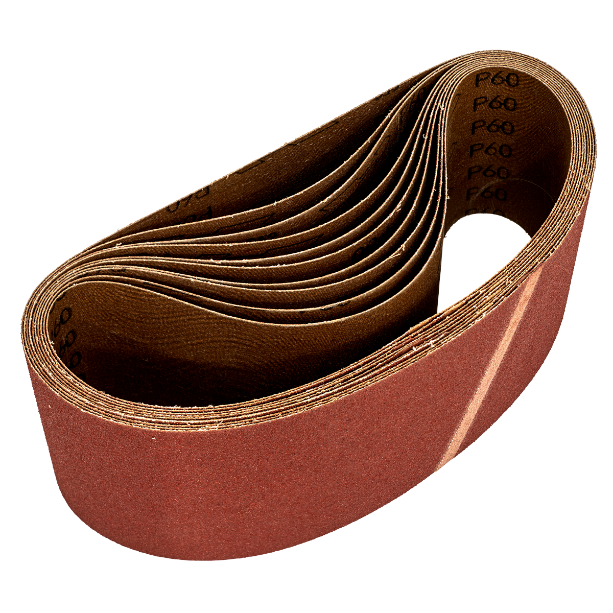 Sealey 100 x 620mm Sanding Belt 60Grit - Pack of 10 WSB6260