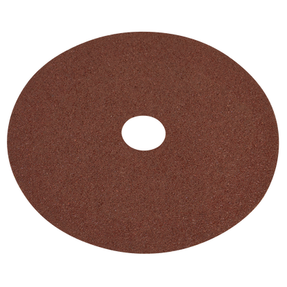 Sealey Ø115mm Fibre Backed Disc 40Grit - Pack of 25 WSD4540
