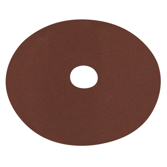 Sealey Ø125mm Fibre Backed Disc 120Grit - Pack of 25 WSD5120