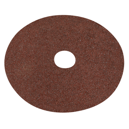 Sealey Ø125mm Fibre Backed Disc 24Grit - Pack of 25 WSD524