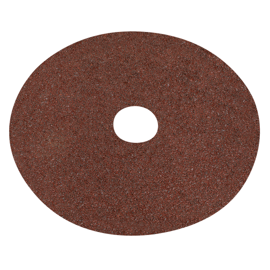 Sealey Ø125mm Fibre Backed Disc 24Grit - Pack of 25 WSD524