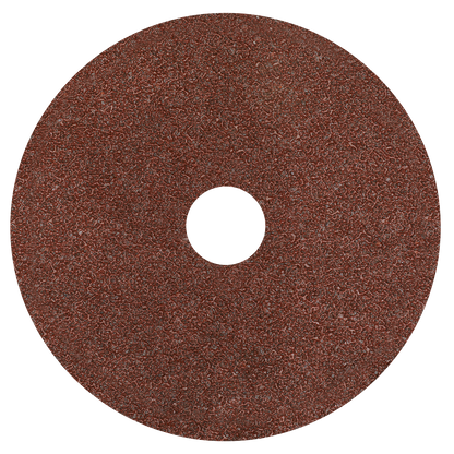 Sealey Ø125mm Fibre Backed Disc 24Grit - Pack of 25 WSD524