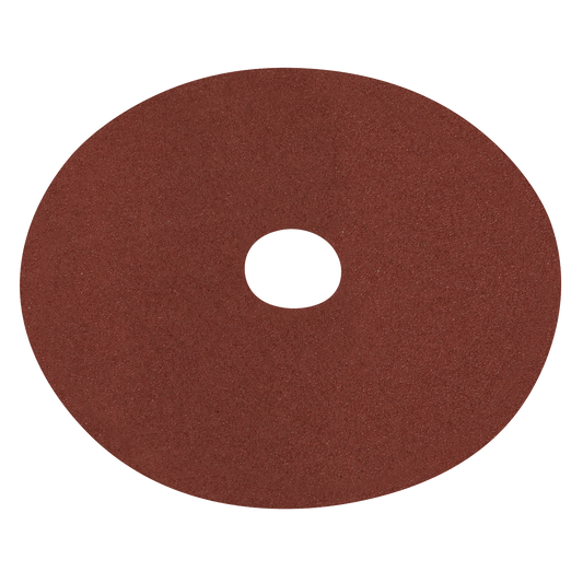 Sealey Ø125mm Fibre Backed Disc 60Grit - Pack of 25 WSD560