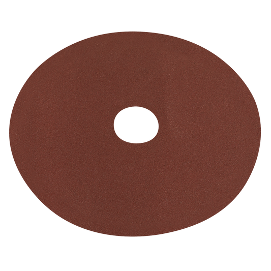 Sealey Ø125mm Fibre Backed Disc 80Grit - Pack of 25 WSD580