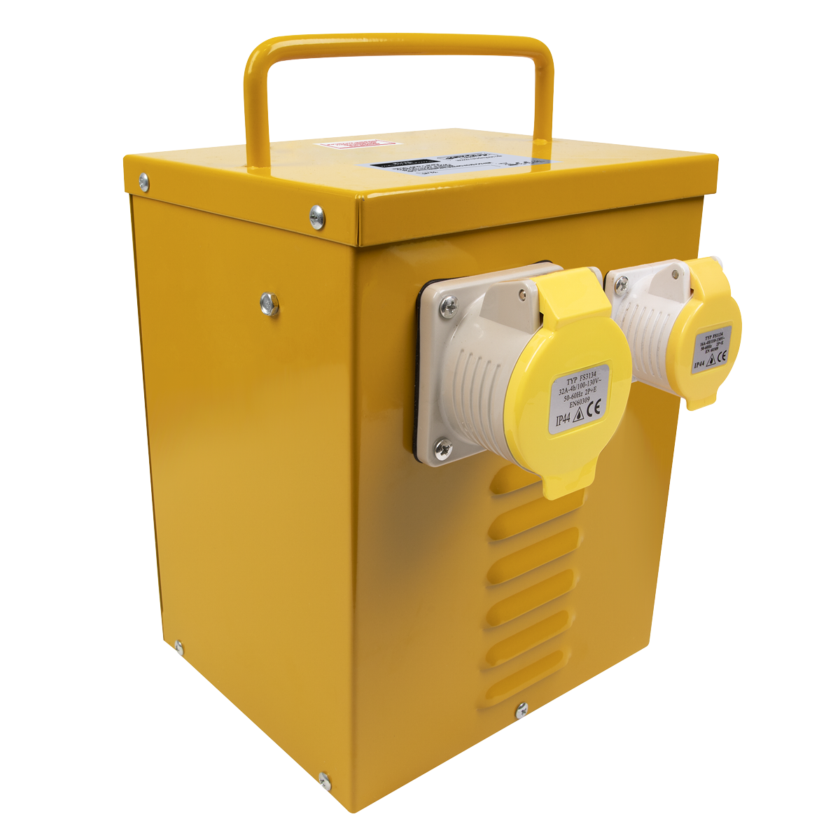 Sealey 5kVA Portable Vented Transformer 16/32A Outlets WST5000MV/2