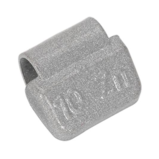 Sealey 10g Wheel Weights Hammer-On Plastic Coated Zinc - Alloy Wheels - Pack of 100 WWAH10