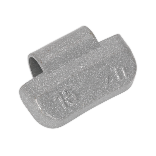 Sealey 15g Wheel Weights Hammer-On Plastic Coated Zinc - Alloy Wheels - Pack of 100 WWAH15