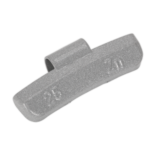 Sealey 25g Wheel Weights Hammer-On Plastic Coated Zinc - Alloy Wheels - Pack of 100 WWAH25