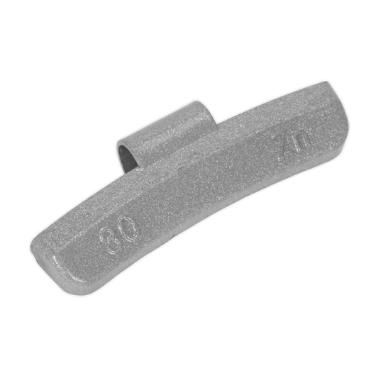 Sealey 30g Wheel Weights Hammer-On Plastic Coated Zinc - Alloy Wheels - Pack of 100 WWAH30