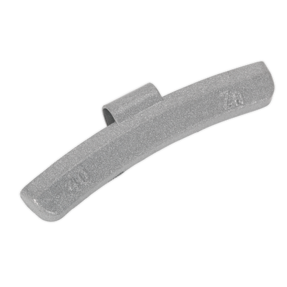 Sealey 40g Wheel Weights Hammer-On Plastic Coated Zinc - Alloy Wheels - Pack of 50 WWAH40