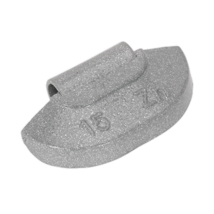 Sealey 15g Wheel Weights Hammer-On Zinc for Steel Wheels - Pack of 100 WWSH15