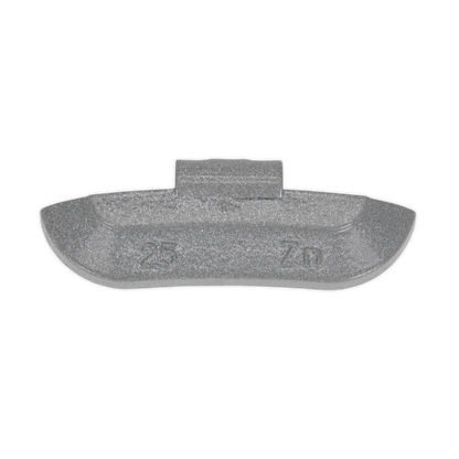Sealey 25g Wheel Weights Hammer-On Zinc for Steel Wheels - Pack of 100 WWSH25