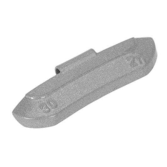 Sealey 30g Wheel Weights Hammer-On Zinc for Steel Wheels - Pack of 100 WWSH30