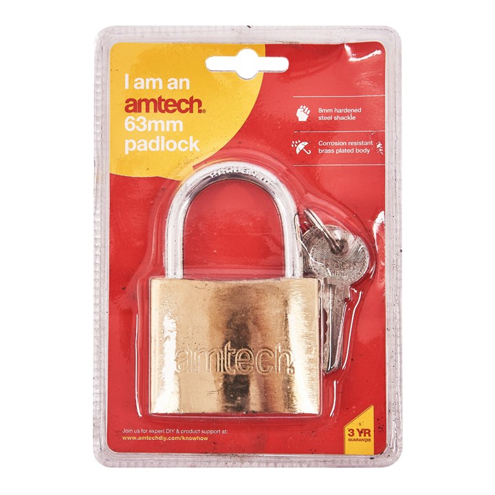 Amtech 63mm Padlock XXSEL01