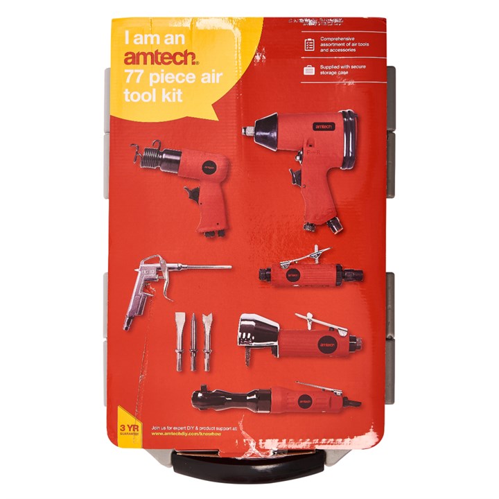 Amtech 77 Piece air tool kit Y2430