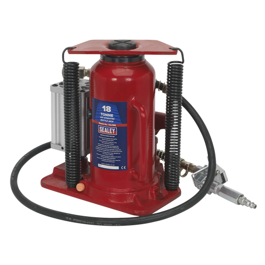 Sealey 18tonne Air Operated Bottle Jack YAJ18S
