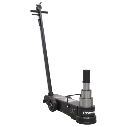 Sealey 20-60tonne Air Operated Long Reach/Low Entry Telescopic Jack YAJ20-60LR