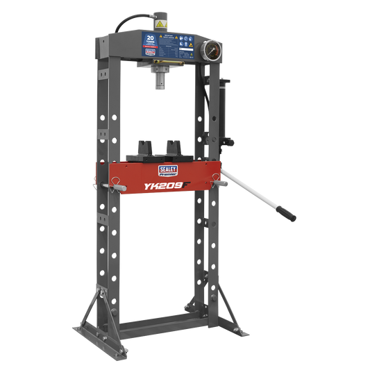 Sealey 20tonne Floor Type Hydraulic Press YK209F