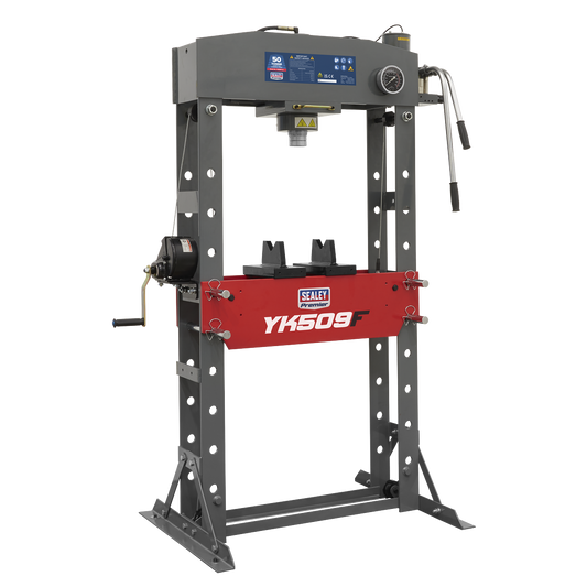 Sealey 50tonne Floor Type Hydraulic Press YK509F
