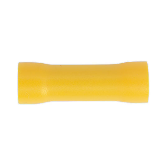 Sealey Ø5.5mm Yellow Butt Connector Terminal - Pack of 100 YT10