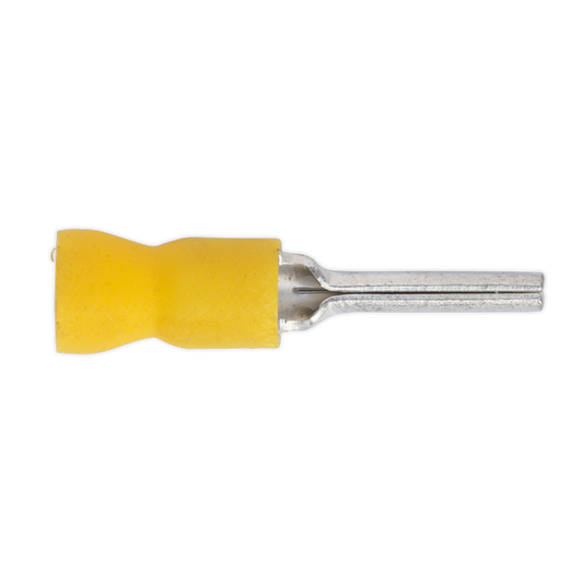 Sealey 14 x Ø2.9mm Yellow Easy-Entry Pin Terminal - Pack of 100 YT23