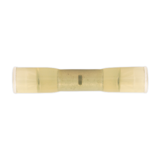 Sealey Ø5.9mm Cold Seal Butt Connector Yellow - Pack of 10 YTCS10
