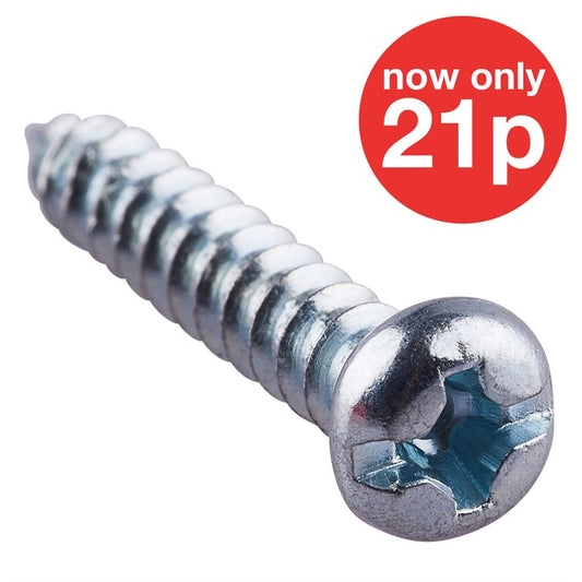 Amtech 3.5mm x 20mm   SELF TAPPING SCREW (30PC) Z0185