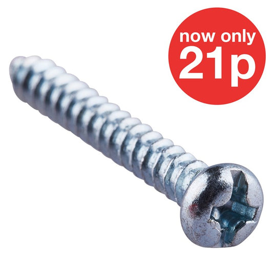 Amtech 3.5mm x 25mm   SELF TAPPING SCREW (30PC) Z0190