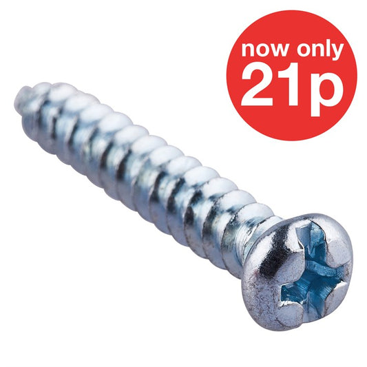 Amtech 4mm x 25mm   SELF TAPPING SCREW (28PC) Z0200