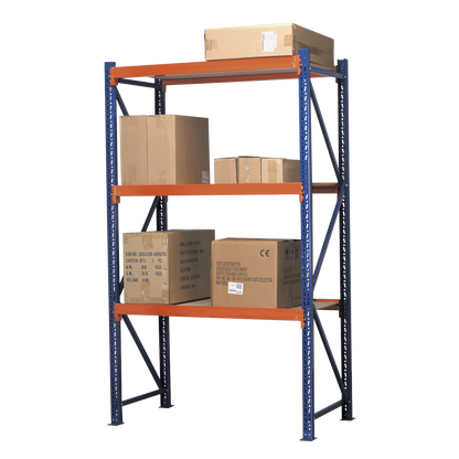 Sealey Heavy-Duty 3 Beam Set Shelving Unit 900kg Capacity Per Level APR2701