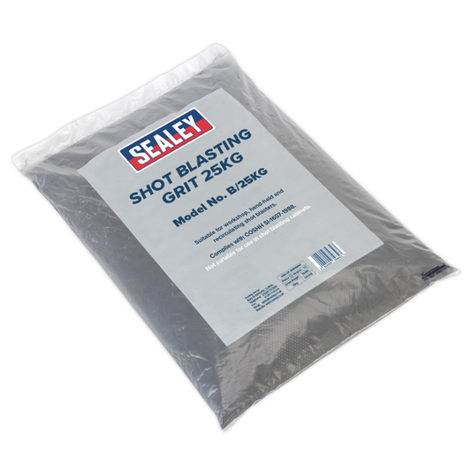 Sealey 25kg Shot Blasting Grit - Bag B/25KG