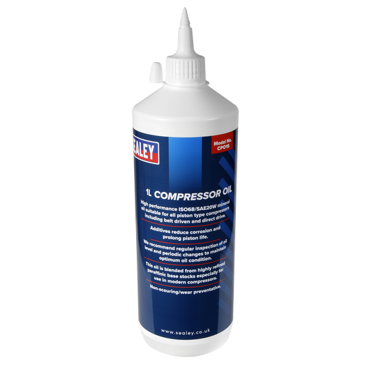 Sealey 1L Compressor Oil CPO1S