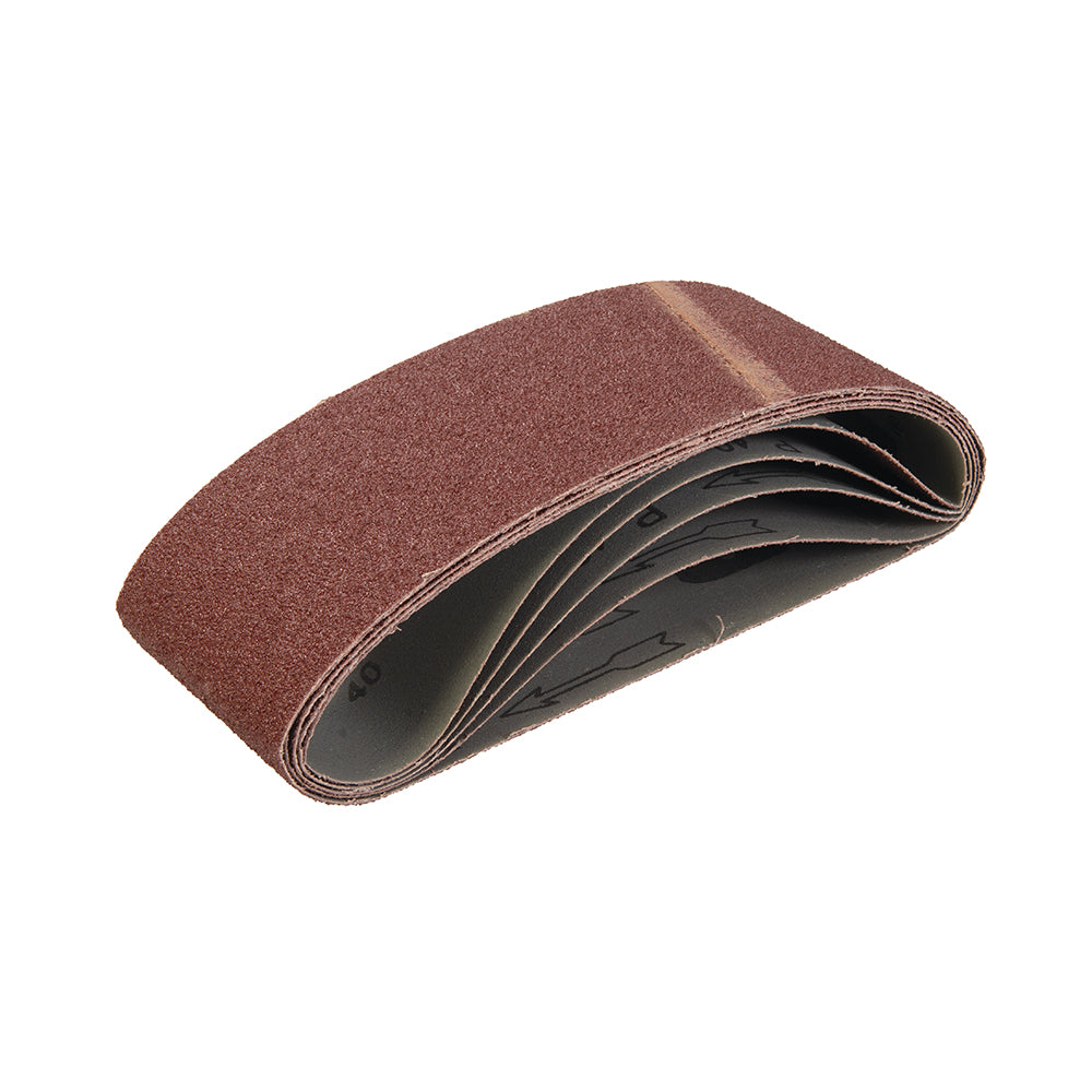 Triton Sanding Belt 100 x 610mm 5pk 40 Grit